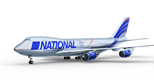 A Boeing 747-400ERF